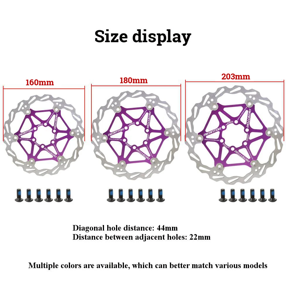 1 шт. горный велосипед тормоз ротора 160 мм/180 мм/203 мм дисковые тормоза вело