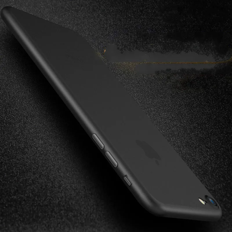Матовый ультра тонкий чехол для IPhone 11 Pro X XR XS MAX 8 6 6s 7 Plus противоударный задний