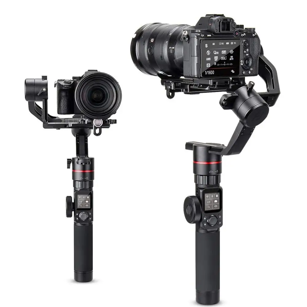 FeiyuTech AK2000 3-Axis DSLR камера стабилизатор штатив фоллоу фокус для sony Canon 5D Panasonic GH5/GH5S Nikon D850 2,8 кг Полезная нагрузка