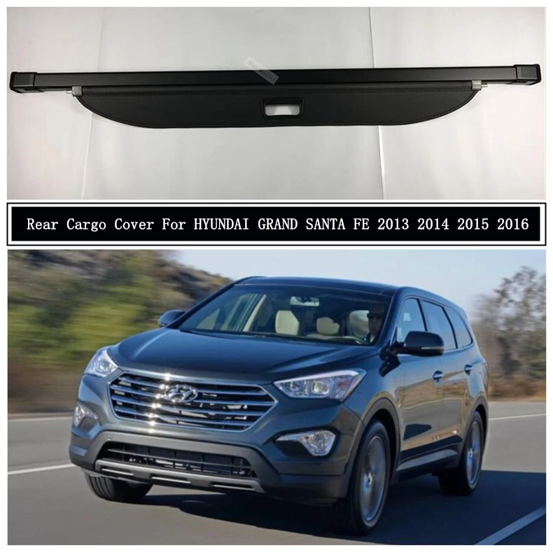Задняя крышка для карго HYUNDAI GRAND SANTA FE 2013 2014 2015 2016 разделительная занавеска