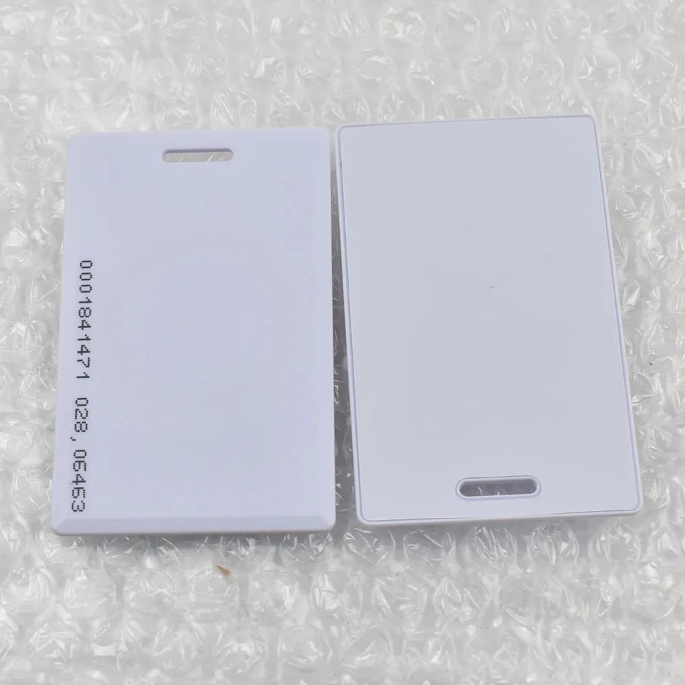 50 шт./лот 125 кГц rfid тег EM ID TK4100/EM4100 толстая карта система контроля доступа RFID |