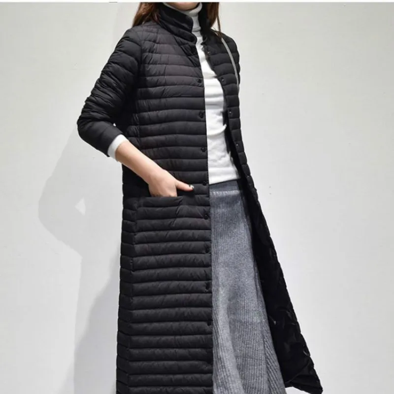 Warm 20% White Womens Duck Down Women Long Parkas Winter Coat Female Puffer Jacket Abrigo Mujer YY1100 | Женская одежда