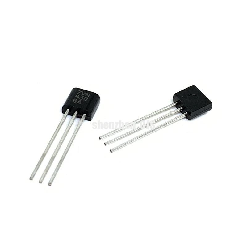 100% Оригинальный ZVN4306A ZVN4306 MOSFET N CH 60V 1.1A TO92 3|Запасные части| |