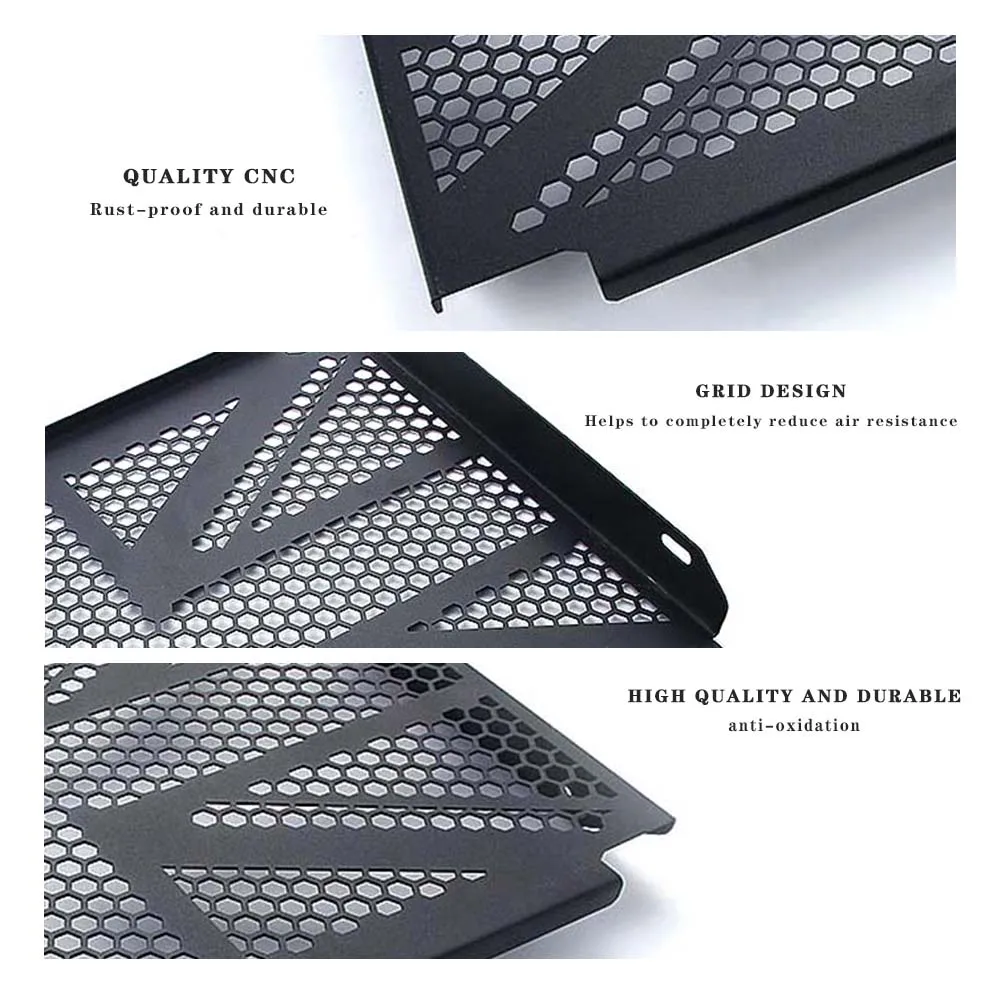Радиаторная защита-протектор для Trident660 Trident 660 2021 Гриль CNC Масляное охлаждение Защитный кожух Решетка черная НОВАЯ