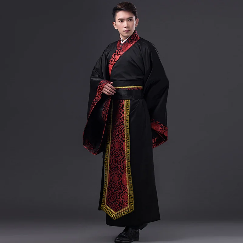 Male Chinese Traditional Costume Ancient Robe Clothing National Tang Suit Hanfu Men's Cosplay 89 |
