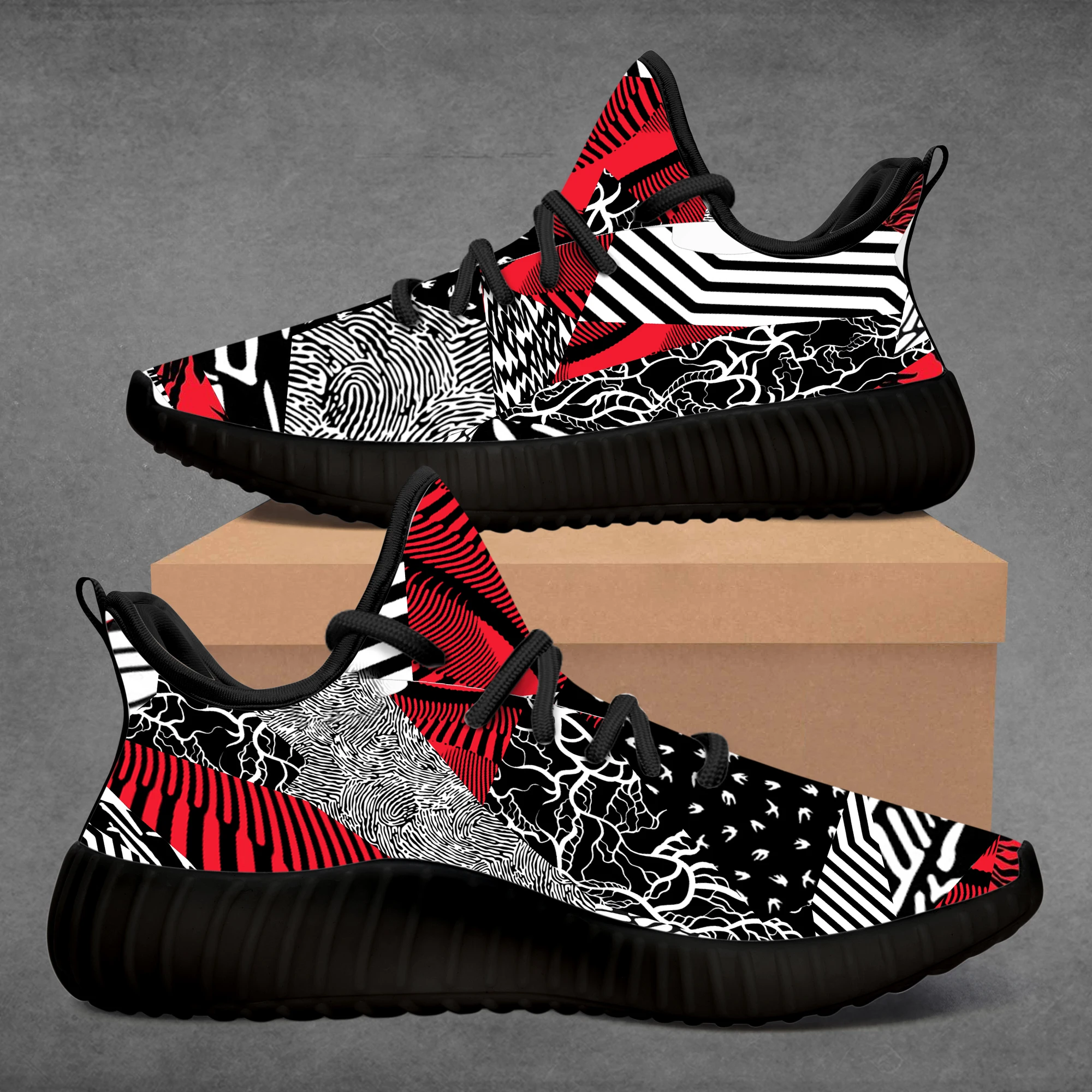

New Custom Inside Left Sneaker Running Shoes