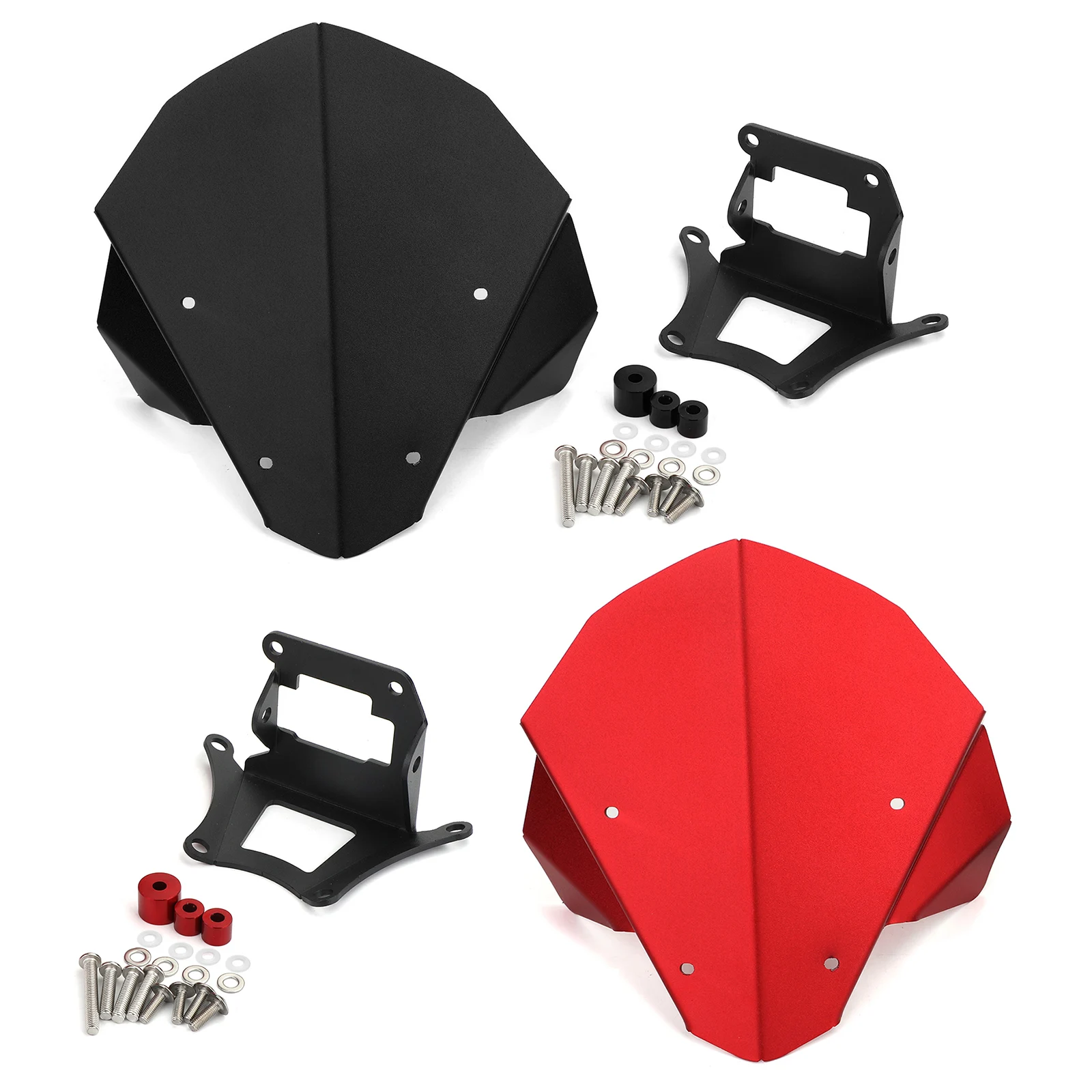 

Topteng Aluminum Alloy Motorcycle Windshield Windscreen For Honda CB650R 2019-2020 Motorbike Accessories Parts