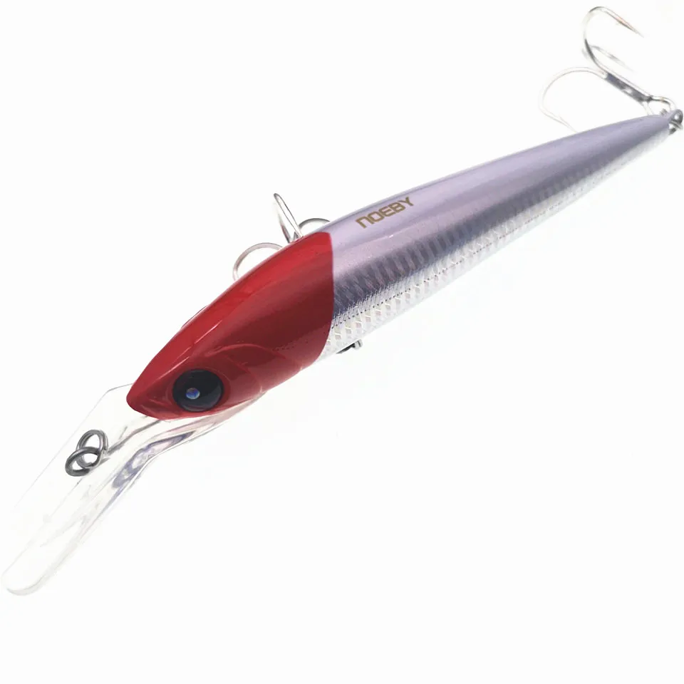

Noeby 3pcs Fishing Lures NBL 9093 Minnow Lure 140mm/50g Hard Bait Sinking 7-9m Sea Fishing Wobblers Tackle Carp Pesca