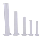 25 мл Пластик химическая лаборатория цилиндрические инструменты школы лабораторное оборудование мерный цилиндр Градуированный инструменты