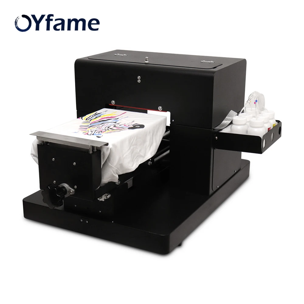 Платформа платформенного принтера OYfame Размер A4 Принтер DTG для печати футболок