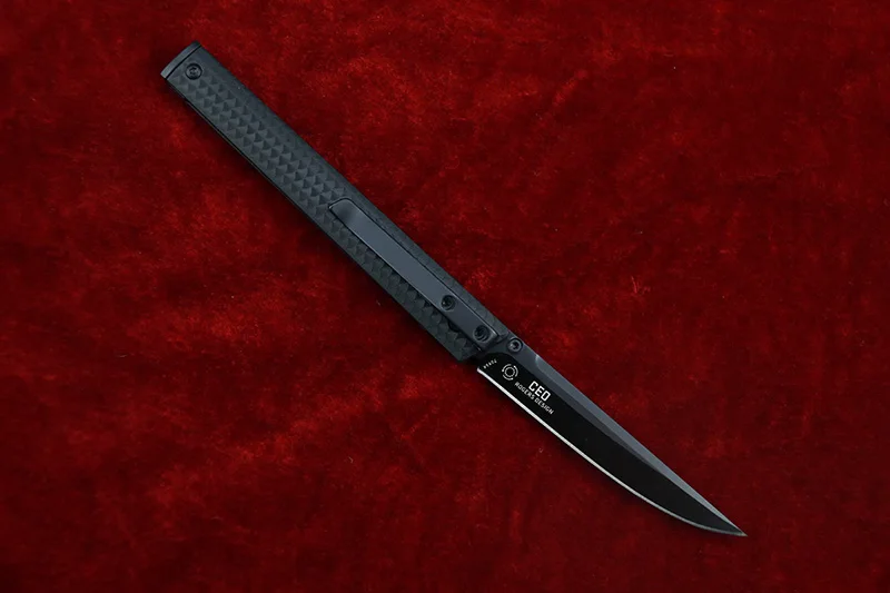Поо генеральный директор 7096 складной нож шариковый подшипник 8cr13mov с нейлоновой