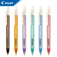 6pcslot pilot shake out lead automatic pencil hfc 20r 0 5mm students write continuous polka dot style student supplies