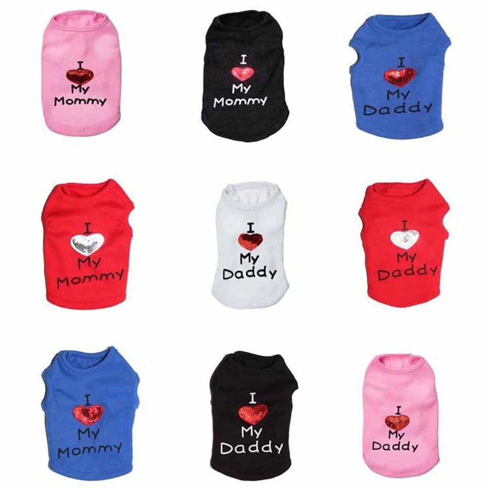 

Summer Dog Clothes for Small Dog Shirt Clothing Sequins Pet Clothes for Dogs Jacket for Chihuahua Costume Pet Products Puppy