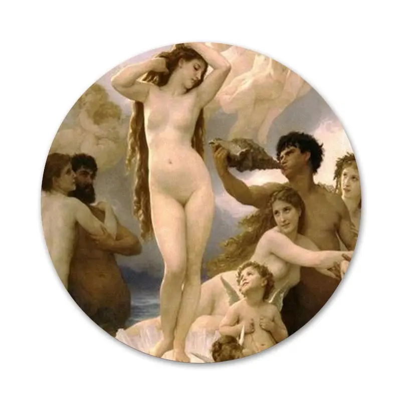 Значок с изображением дня рождения Венеры аксессуар для одежды рюкзака