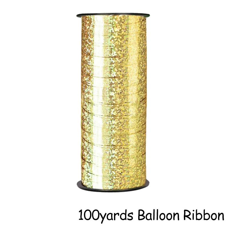Balloon Ribbon Фоторамка с новогодним декором воздушные шары из фольги новогодние Вечерние Декорации шариковые шары с цифрами - Цвет: Balloon Ribbon