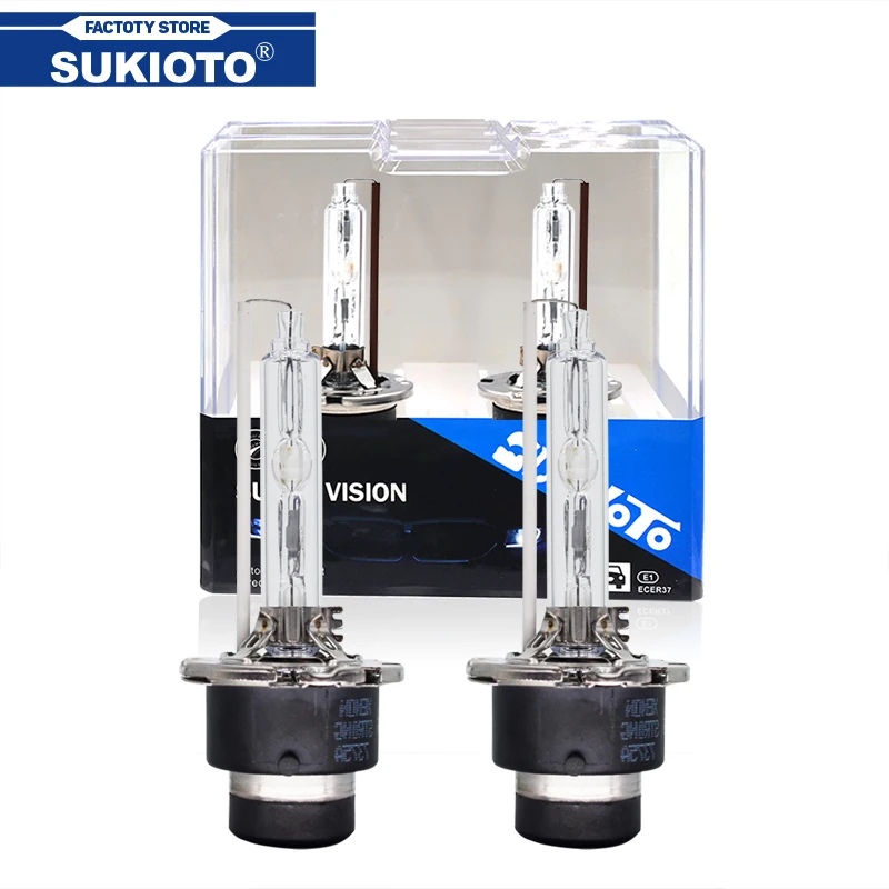 Новинка 2022 года ксеноновая лампа SUKIOTO Super Vision 55 Вт D2S D4S Подлинная японская