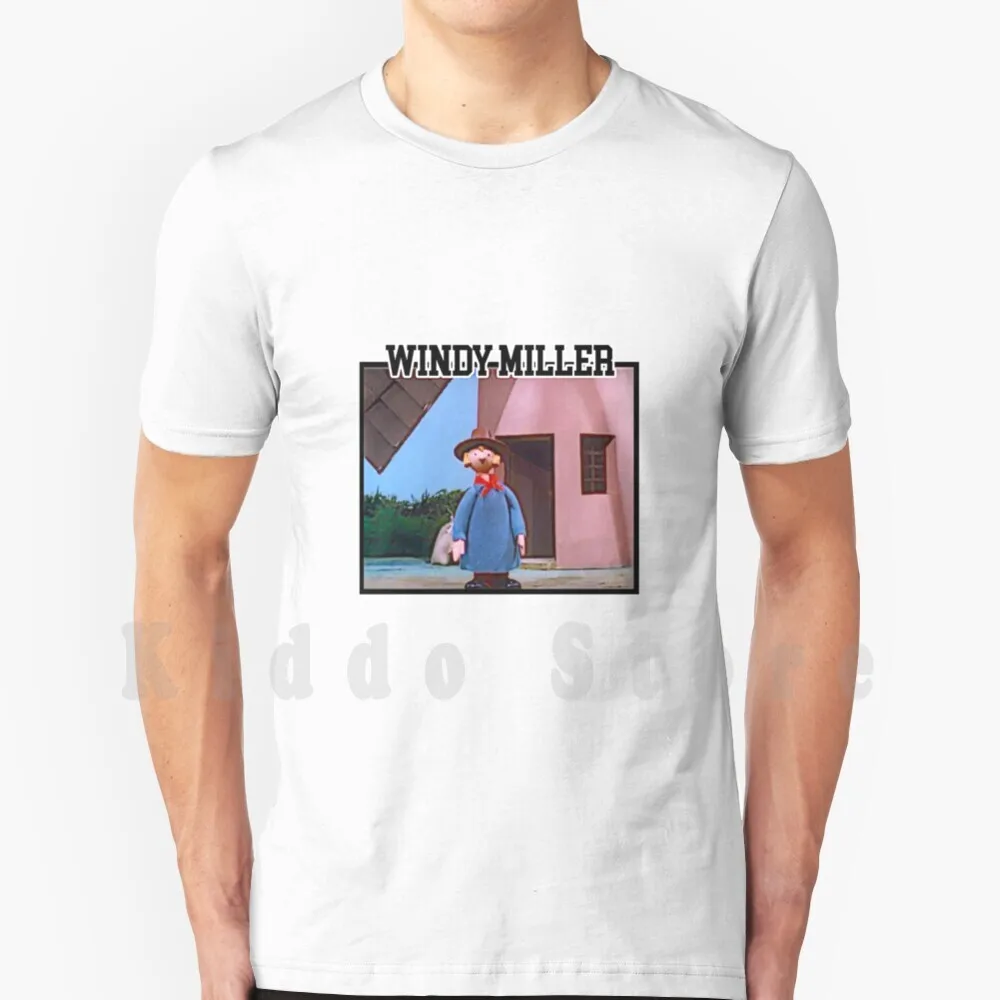 

Camberwick зеленая Windy Miller футболка Сделай Сам Большой размер 100% хлопок Windy Miller Colleys Mill Windmill Miller Corn анимация
