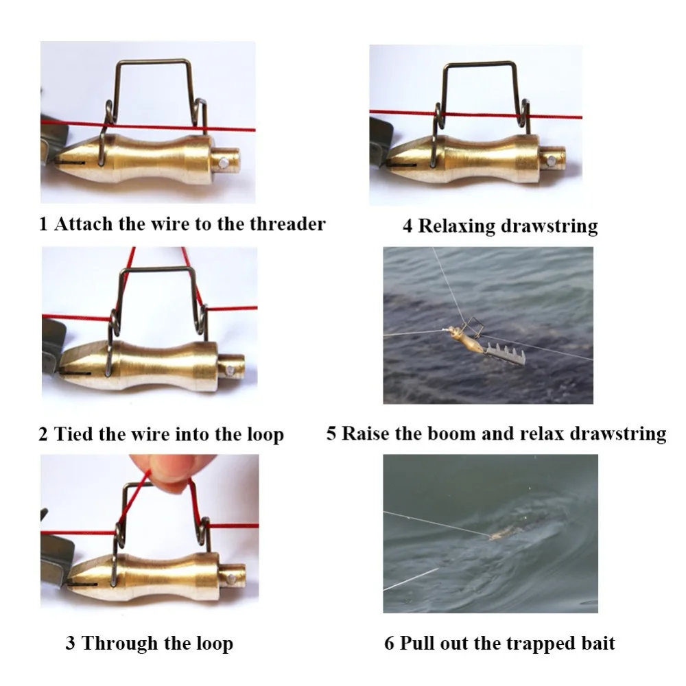 Жесткая приманка из нержавеющей стали ретривера спасательная экономия с 30 м