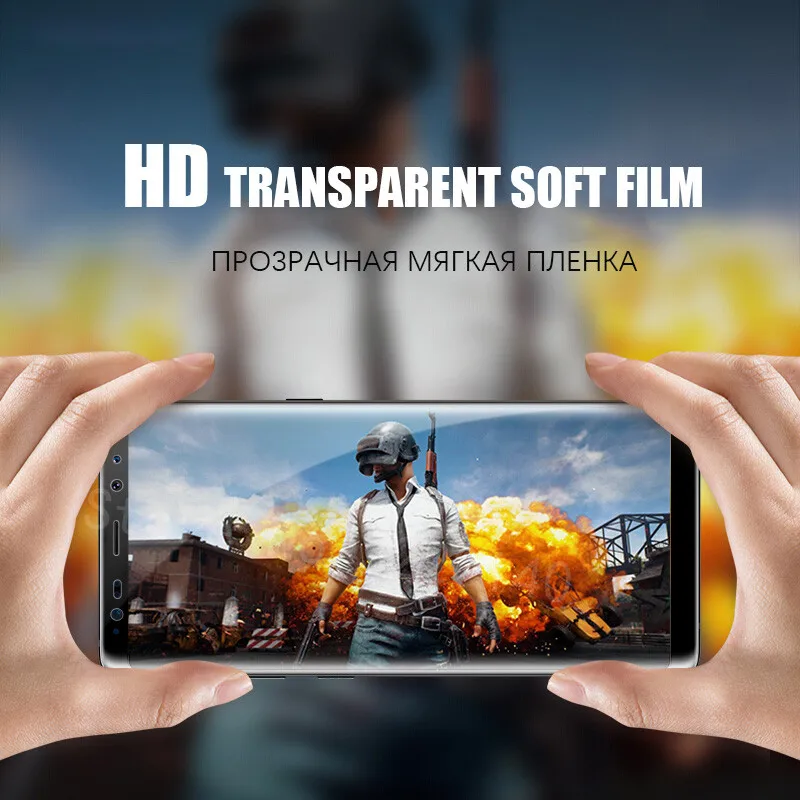 3D изогнутая Защитная пленка для samsung Galaxy Note 10 Pro S10 S9 S8 Plus прозрачная пленка из ПЭТ для Galaxy S10E Lite S7 edge Note 8 9 10