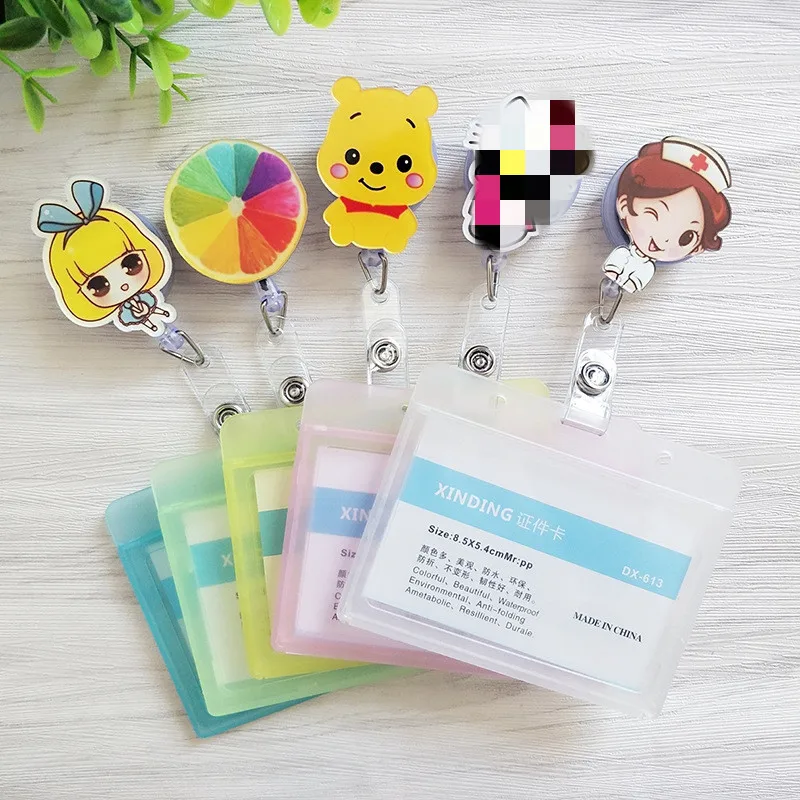 Держатель для карт с именем медсестры выдвижной держатель 1 шт.|Бейджи и