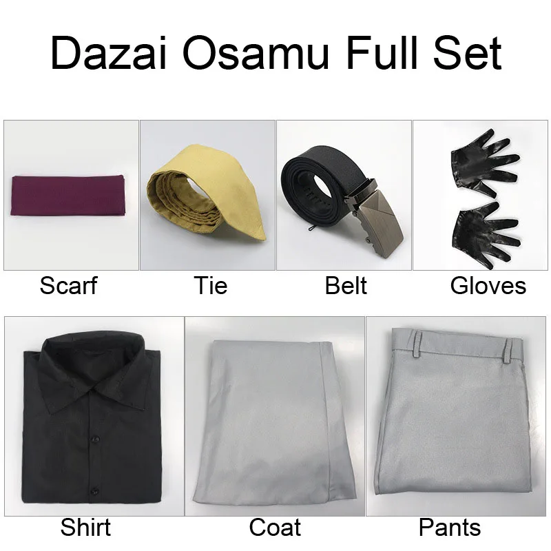 Костюм унисекс для косплея из аниме бродячие псы | Тематическая одежда и униформа