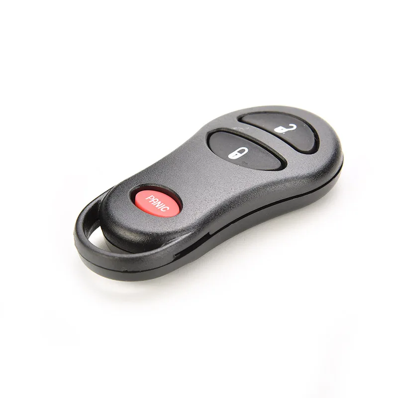 2 кнопки + 1 Panic Keyless удаленный чехол Брелок-кармашек для Chrysler Voyager PT Cruiser Dodge Ram Dakota
