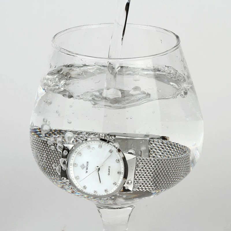 

2021 WWOOR Top Brand Luxury Diamond Women Watches Bracelet Ladies Gift Casual Dress Quartz Small Wristwatches Ladies Reloj Mujer