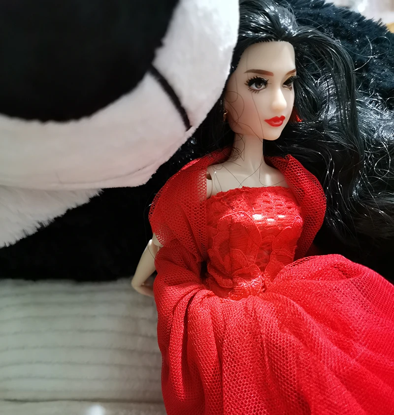 28 см Красивая Девушка BJD кукла с ресницами 1/6 новый ню Женщины 22 подвижных