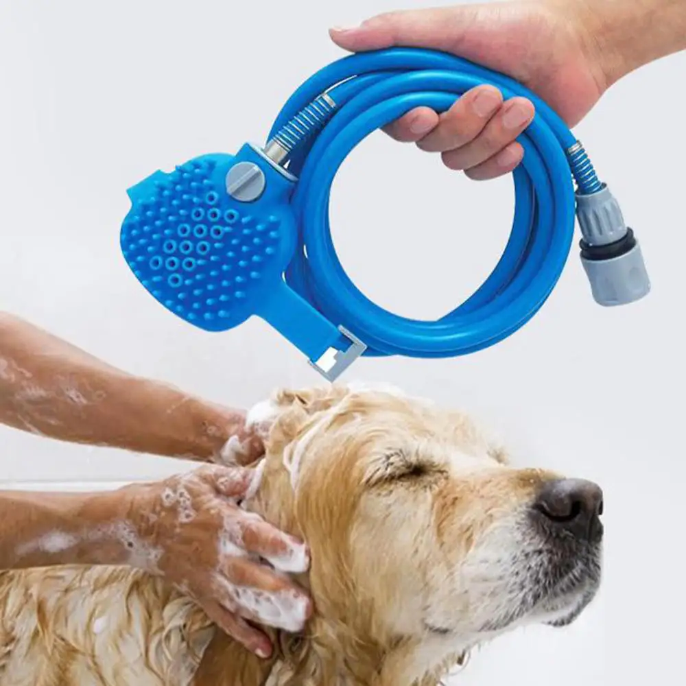 

Pet Dog Bathing Device Shower Nozzle Multifunctional Cleaning Massager Brush Pets Pet Accessories
