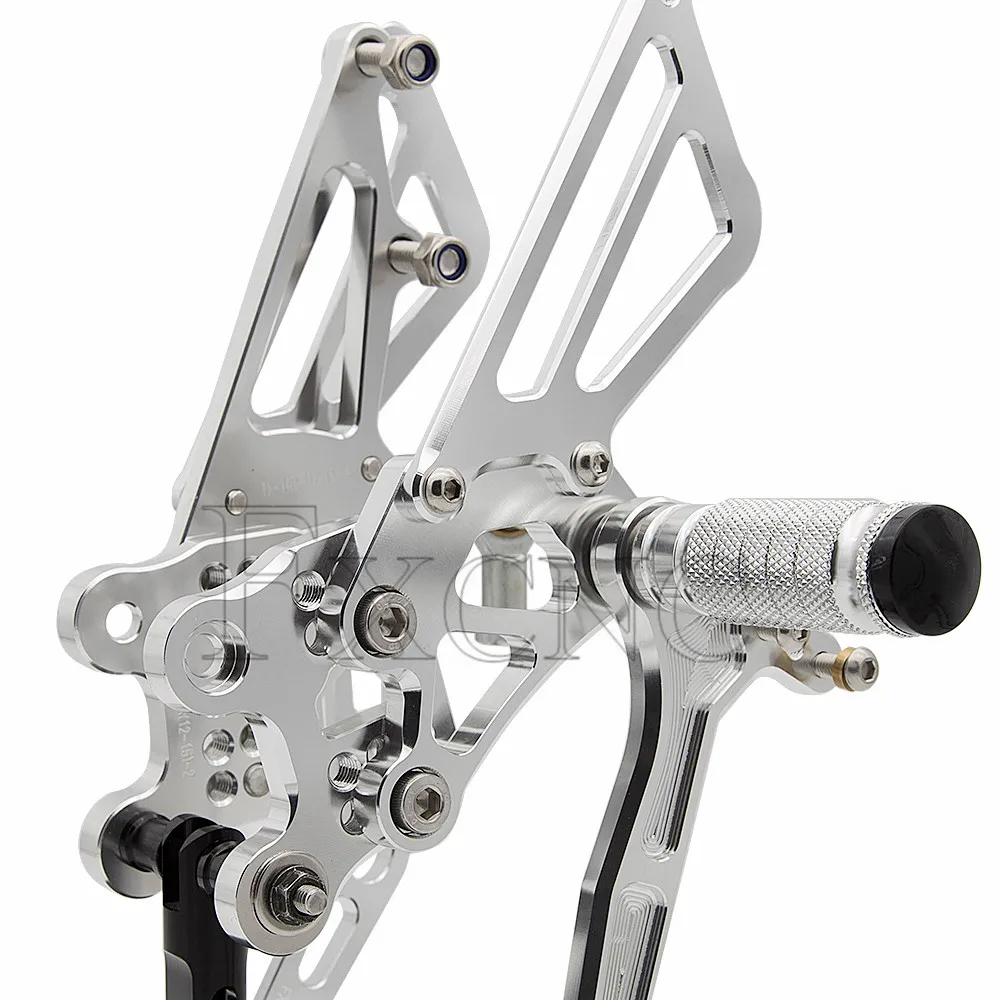 

For KAWASAKI ZX-14R ABS 2012-2020 2019 Adjustable Aluminum Motorcycle Rearset Footrest Footpeg Rear Set Footrest Foot peg