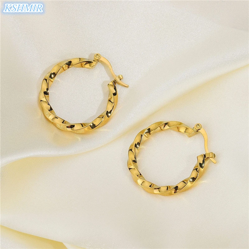 

In 2021, Ms Geometric Circle Fashion Earrings, Temperament And Contracted Personality Exaggerated Wavy Lines Jewelry Gifts