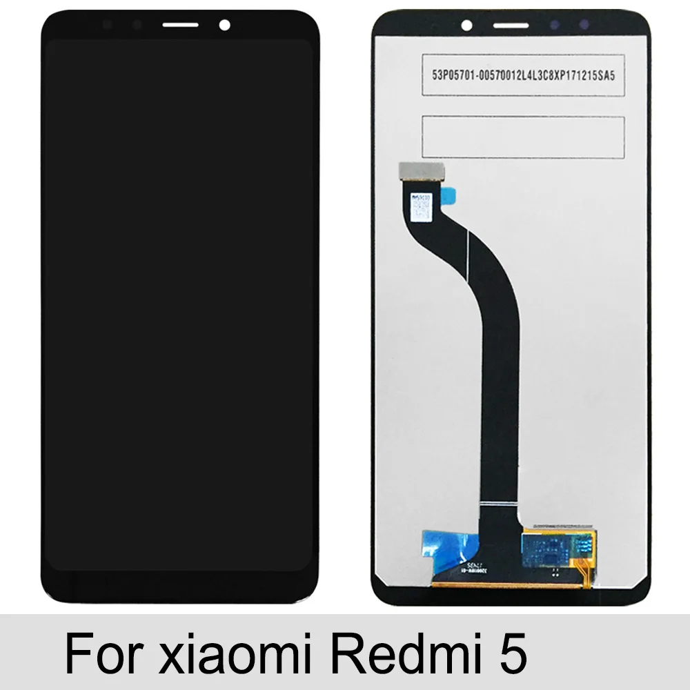 Для Xiaomi Redmi 5 ЖК дисплей кодирующий преобразователь сенсорного экрана в сборе