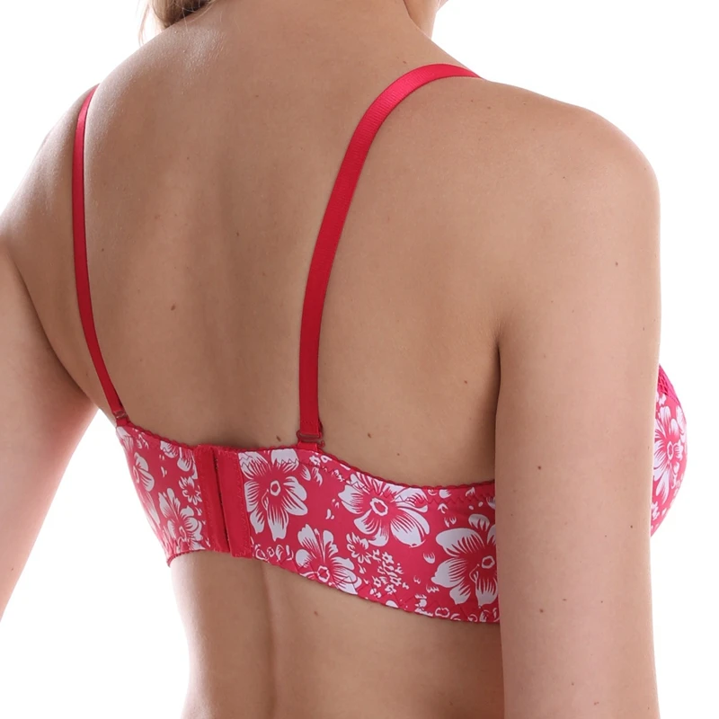 Plusgalpret пуш-ап кружево с цветочным мотивом принтом бюстгальтер нижнее белье