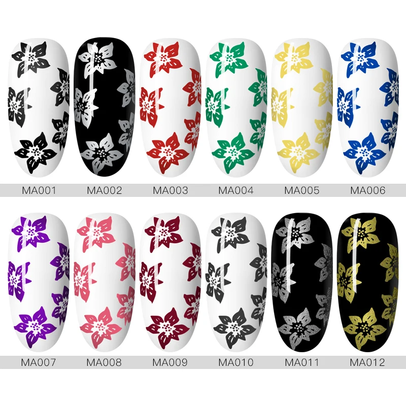 MEET ACROSS 8 мл УФ-гель для ногтей Цветной Гель-лак стемпинга | Красота и здоровье