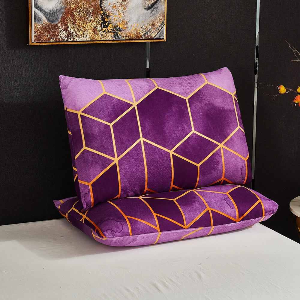 Комплект постельного белья из 2 предметов с геометрическим рисунком | Дом и сад