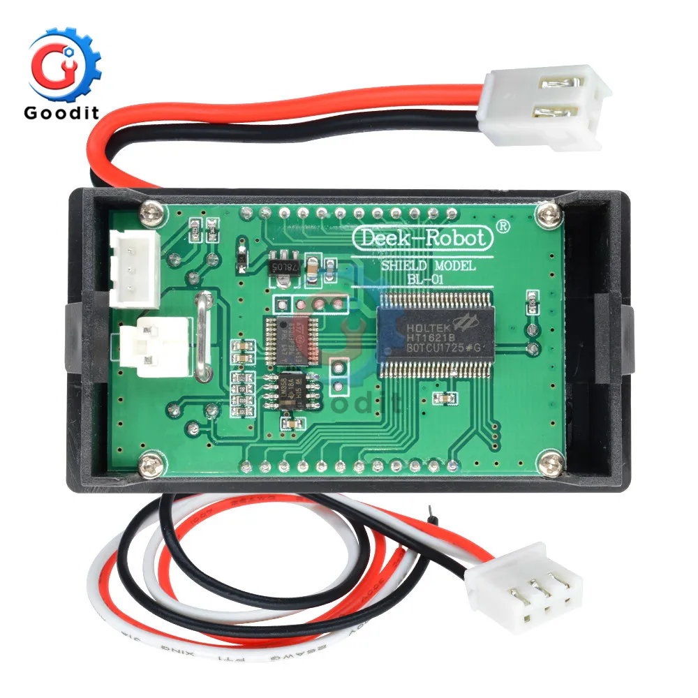 Цифровой вольтметр Амперметр с ЖК дисплеем постоянный ток 0 100 в 10 А ваттметр