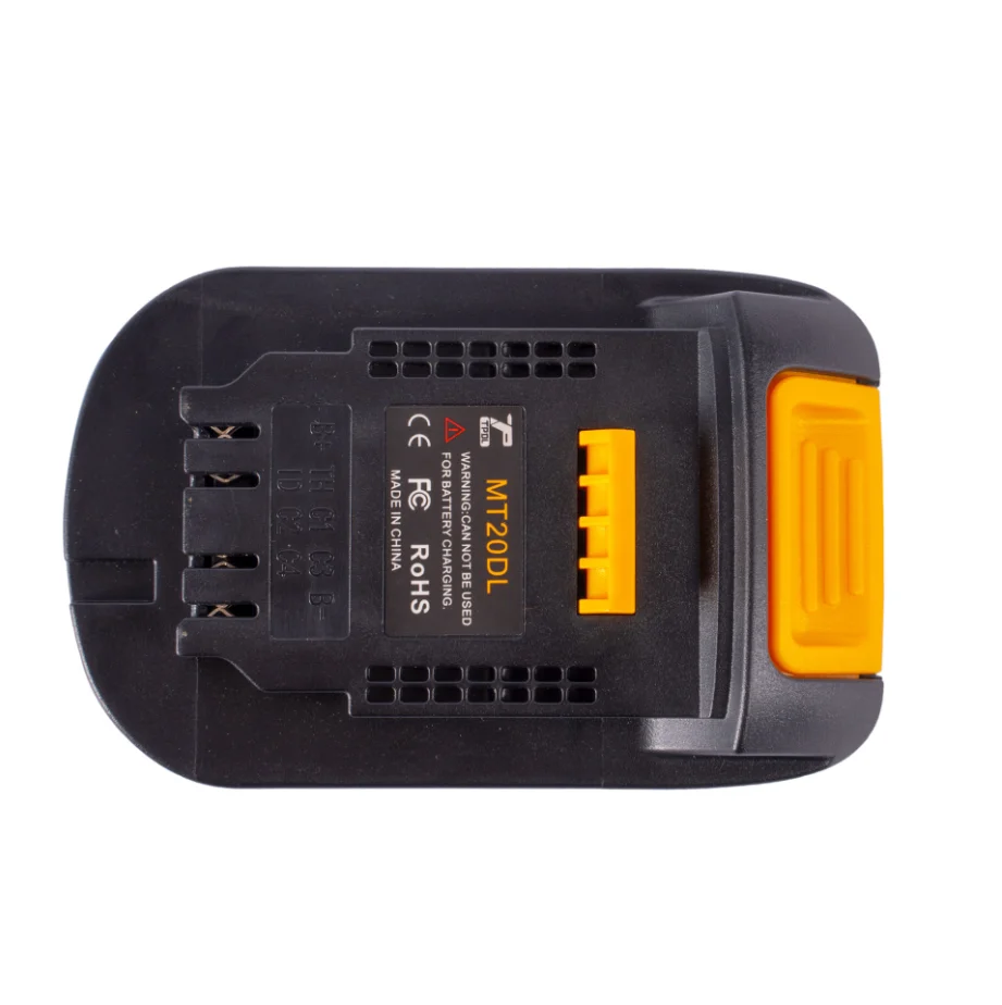 

Mt20Dl Battery Adapter For Makita 18V Bl1830 Bl1860 Bl1815 Li-Ion Battery For Dewalt 18V 20V Dcb200 Li-Ion Battery