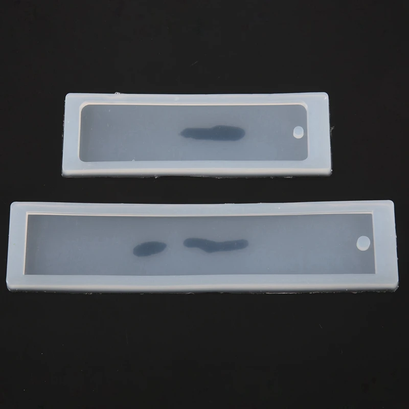 

2 pcs Rectangle Silicone Bookmark Mold, DIY Bookmark Mould & 4 pcs Comb Series Art Silicone Mold