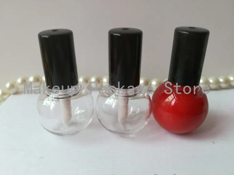 

5ML 100pcs/lot Plastic Cute Lipstick Refillable Bottle,DIY Ball Shape Cosmetic Lip Gloss Packing Container,Empty Lip Beauty Tool