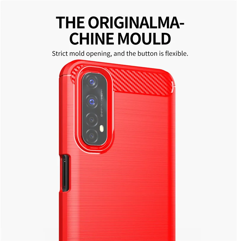 For Cover OPPO Realme Narzo 30 4G Case For Realme Narzo 30 4G Cover Shockproof Back TPU Soft For Cover Realme Narzo 30 4G Fundas