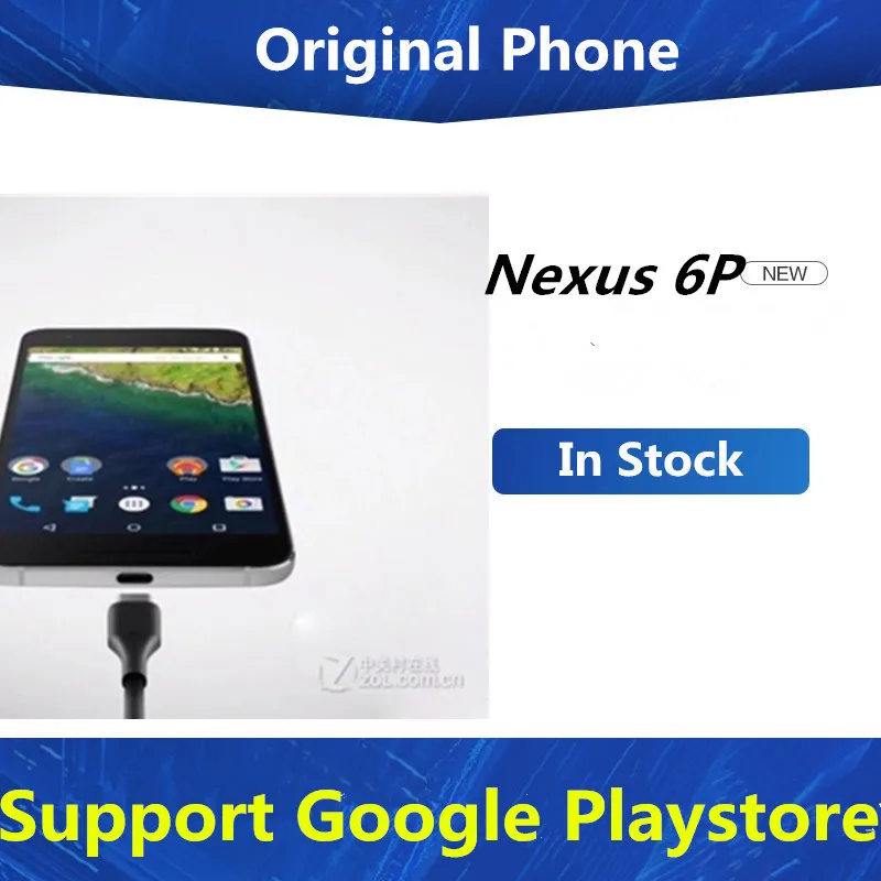 На складе (версия ЕС) HuaWei Nexus 6P 4 аппарат не привязан к оператору сотовой связи GSM