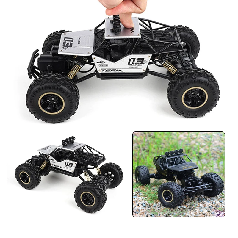 1:16 RC автомобиль 24 см 4WD Вождение высокоскоростной двойной привод двигателей Bigfoot модель дистанционного управления внедорожный автомобиль игрушки для детей