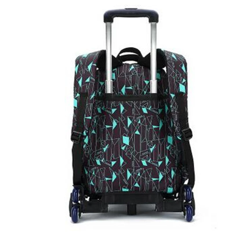 Kids Rolling School Bags Children Trolley Schoolbag with Wheels Primary Boys Travel Luggage Bags On Wheels;mochilas con rueda