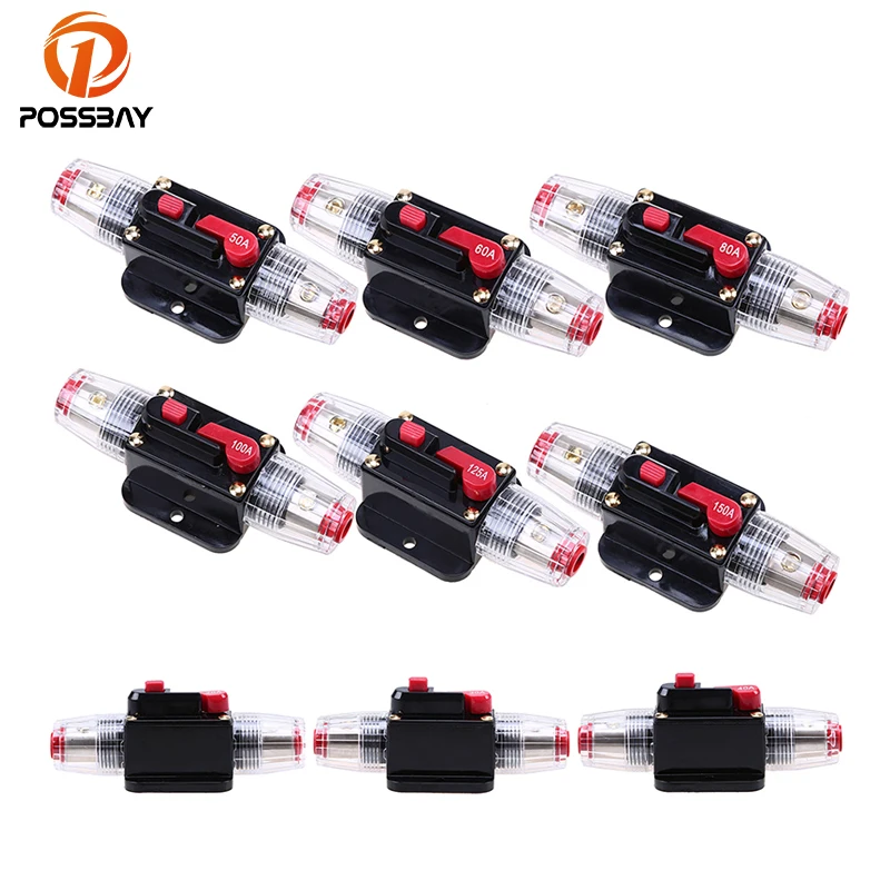 Автоматическая защита электрической цепи POSSBAY предохранитель автоматического