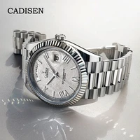 cadisen 2021 mens watches top brand luxury men mechanical wristwatches automatic watches mens stainless steel relogio masculino