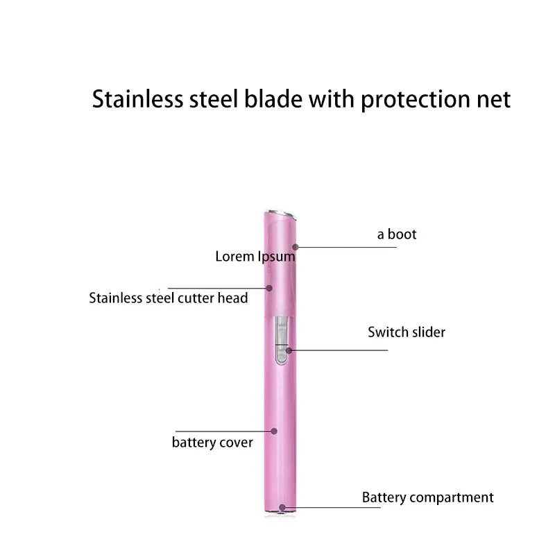 Новинка 2019 триммер для бровей женщин Машинка удаления бритва персональный