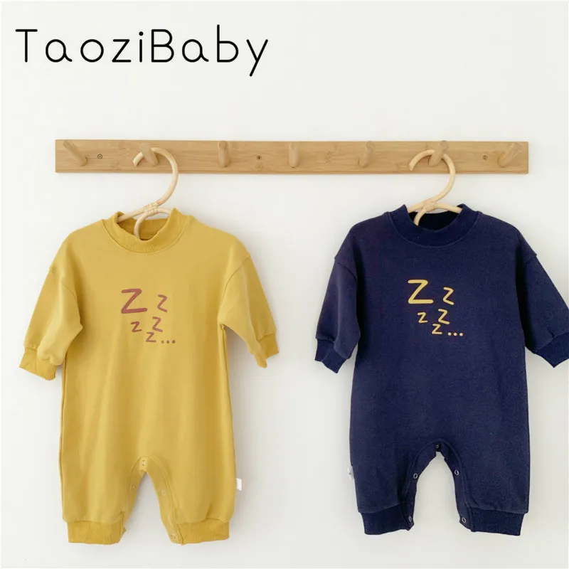 Детский комбинезон новый осенне зимний в Корейском стиле с принтом Z простой