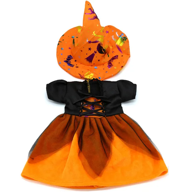 Одежда для маленьких кукол милое платье ведьмы на Хэллоуин подходит детей 43 см