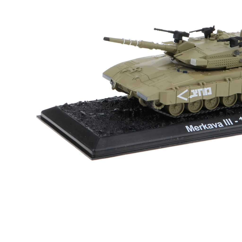 

1/72th Diecast WWII Merkava III-1990 Tank Model Collection Toy Showcase