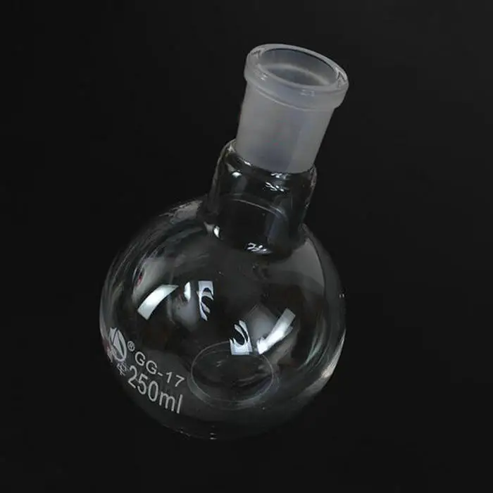 1 шт круглое дно 50 мл 2000 Одиночная короткая шея стеклянная колба стандартная